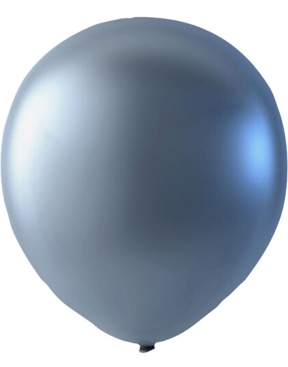 50 stk 30 cm   Sølvfarget Metallisk Ballonger