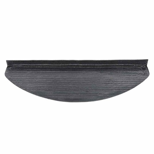 vidaXL Selvklebende trappematter 10 stk svart 65x26 cm