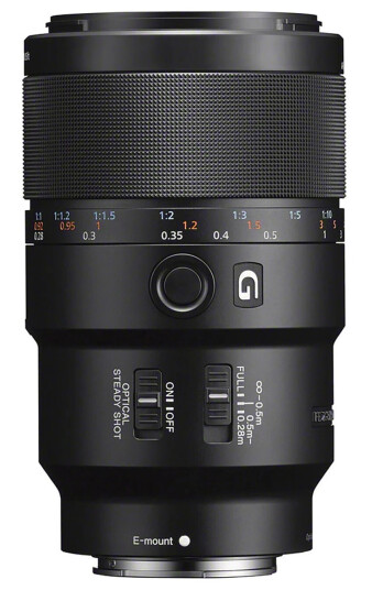 Sony FE 90mm F2.8 OSS G Tele Makroobjektiv for E-Mount Fullformat