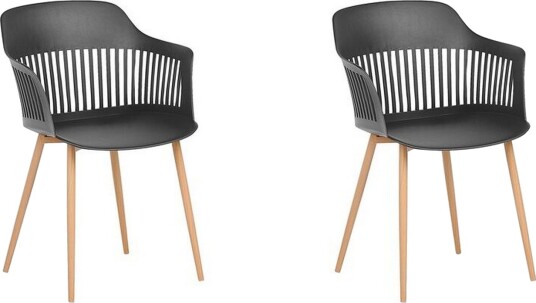 Bereca Spisestol 2-pk - Svart