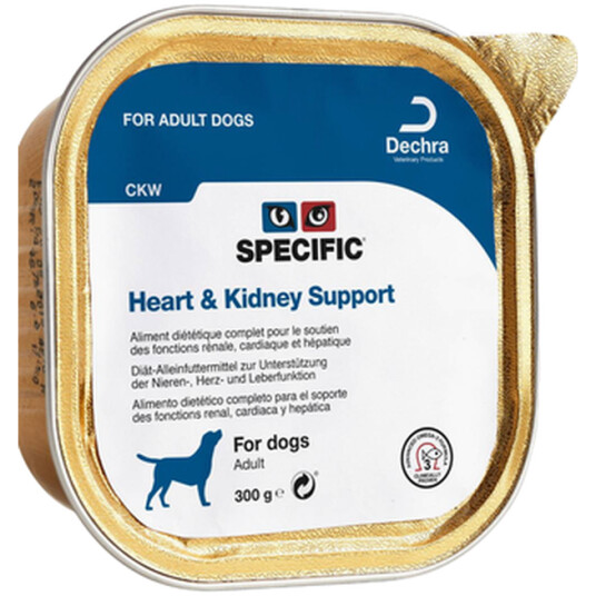 Specific Hundefôr CHeart & Kidney Support 300 g - Voksen 6-pakk