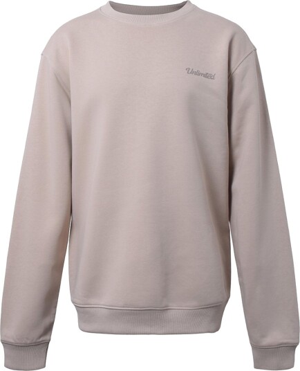 Hound Collegegenser Crew Neck Sand m. Trykk Hound 8 år 128 Collegegenser Beige