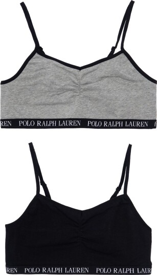 Polo Ralph Lauren Topper   2 pack   Svart/Grå Melert   Polo Ralph Lauren Acc   13 15 år (158 170)   Undertøy