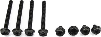 XSPC Screw Set 6-32 UNC Black XSPC Screw Set 6-32 UNC Black