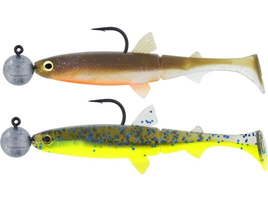 Westin Hypoteez Shadtail R"n"r 9cm - 7g softbait Dark Water Mix 7g