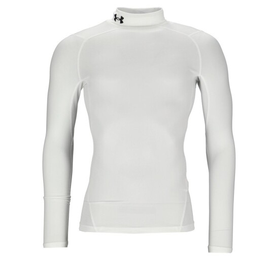 Under Armour Ua Cg Armour Comp Mock White 2xl Treningstrøyer Under Armour Ua Cg Armour Comp Mock White 2xl Treningstrøyer