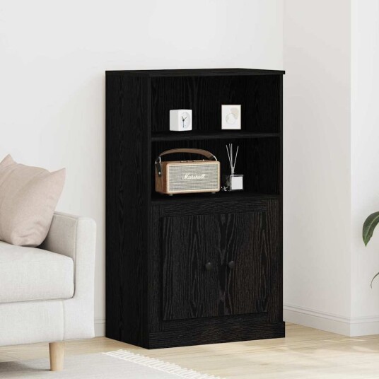 Høybord Svart Eik 60 x 35.5 x 103.5 cm Konstruert tre Høybord Svart Eik 60 x 35.5 x 103.5 cm Konstruert tre