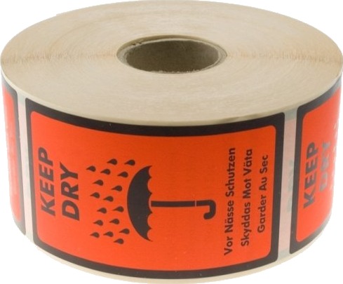 Etiketter Etiket Firkantet Udvendig Vikling 70.00 Kraft/Pe Permanent Dp 37 White Rulle A 1000