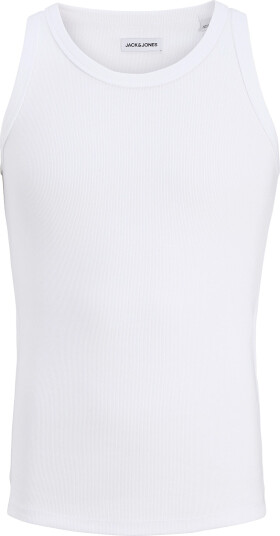 Jack & Jones Jjeorganic Rib Tank Top Sn White XS