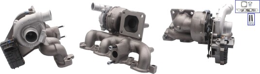 Turbolader TURBO MOTOR PA72868015 Turbolader TURBO MOTOR PA72868015