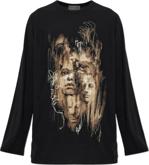 Yohji Yamamoto Herre Topper Svart M, Yohji Yamamoto Herre Topper Svart M,