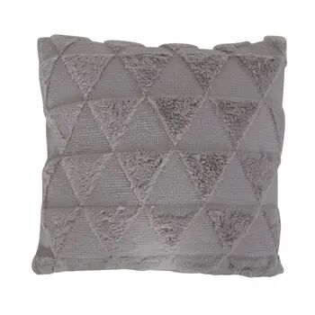 Borg Living Pyntepute - 45x45 cm - Grå - Pynteputer til sofaen -