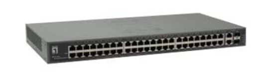 LevelOne FGU-5021 - switch - 50 ports - unmanaged - rack-mountable (4015867198407)