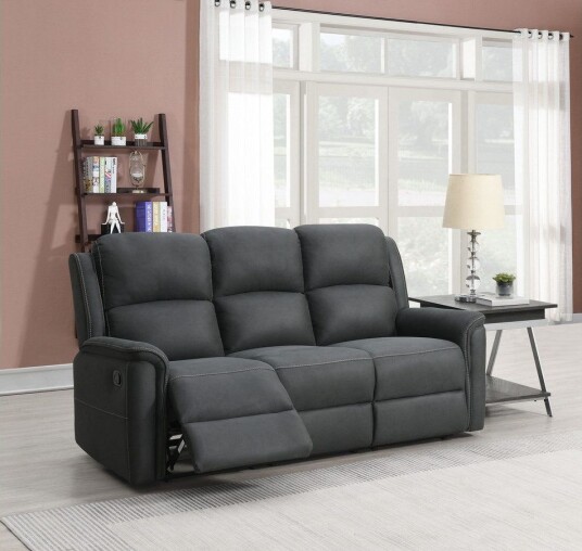 Orvella reclinersofa 3 seter Grå