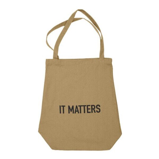 The Organic Company Handlenett gjenbrukbart 50x35 cm khaki The Organic Company Handlenett gjenbrukbart 50x35 cm khaki