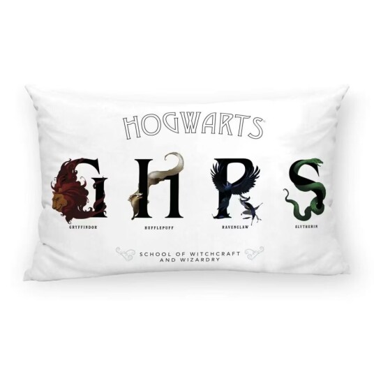 Putetrekk Harry Potter Shields Hvit Flerfarget 30 x 50 cm