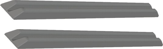 Polyform Bryggefender MF44 2 stk 940 mm 85 mm 44 mm grå Polyform Bryggefender MF44 2 stk 940 mm 85 mm 44 mm grå
