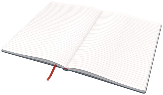 Leitz Cosy Soft Touch Notatbok Hardcover stor, linjer, fløyelsgrå Leitz Cosy Soft Touch Notatbok Hardcover stor, linjer, fløyelsgrå