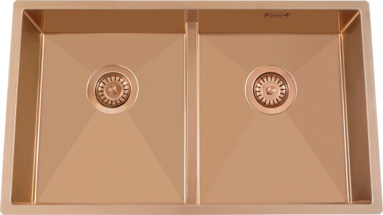 Nordic Tech Edge Kjøkkenvask 745x440 mm, Kobber Nordic Tech Edge Kjøkkenvask 745x440 mm, Kobber