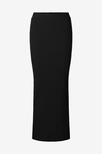 Selected FEMME   Maxi skjørt slfAnna HW Ankle Skirt   Svart