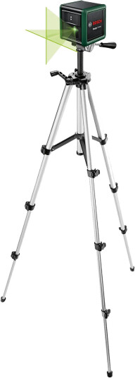 BOSCH Quigo Green Krysslinjelaser med stativ