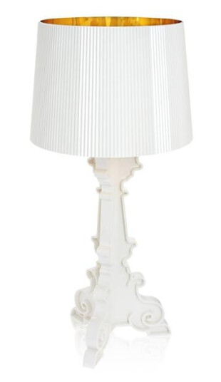 Kartell Bourgie Bordlampe Hvit/Gull