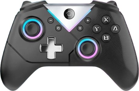 Deep Explorer Moon Trådløs Kontroller Nintendo Switch/Switch 2 Sort