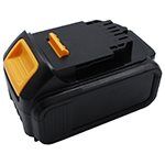DeWalt DCW600 batteri (2600 mAh 20 V, Sort)