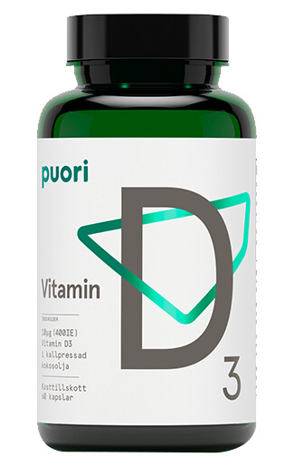 D3 Vitamin D 400, 60 kapsler