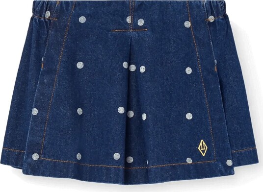 THE ANIMALS OBSERVATORY Olingo Denim Kid Skort Blue   Blue   10 Y