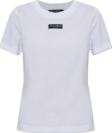 Dolce & Gabbana Dame Topper Hvit XL,