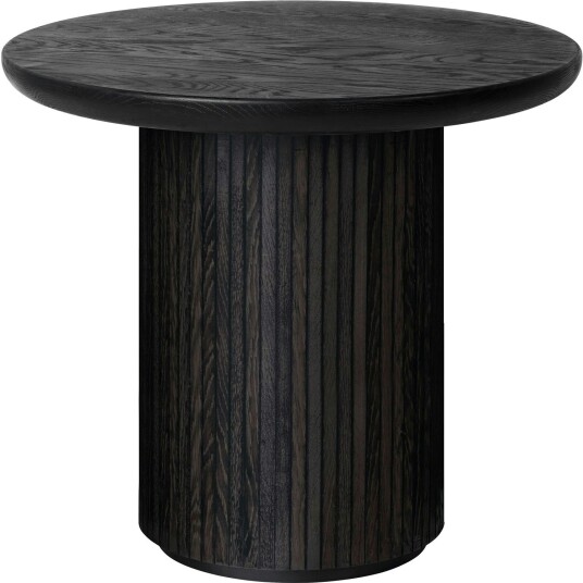 Gubi Moon Loungebord Rundt Ø60 x H55 cm Brown Black Eikefiner