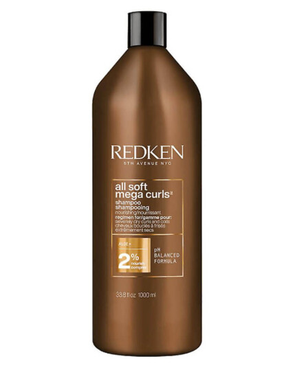 Redken All Soft Mega Curls Shampoo 1000 ml Redken All Soft Mega Curls Shampoo 1000 ml