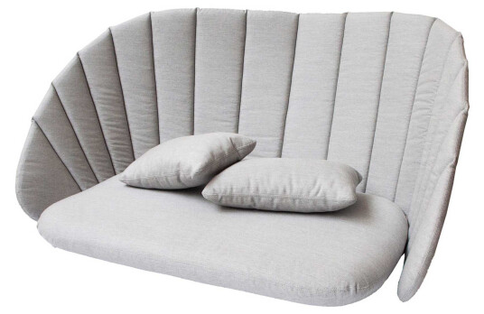 Peacock putesett Light grey Til 2-setersofa