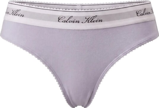 Calvin Klein Thong Purple L
