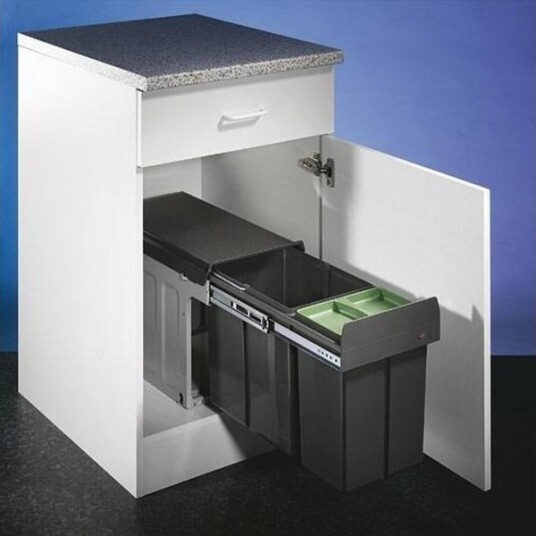 Wesco Søppelbøtte Bio* Double Master 24 L