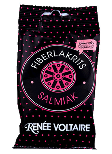 Fiberlakris Salmiak, 125 g