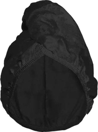 Glov Sports Hair Wrap Sports Turbanhåndkle Til Hår Black