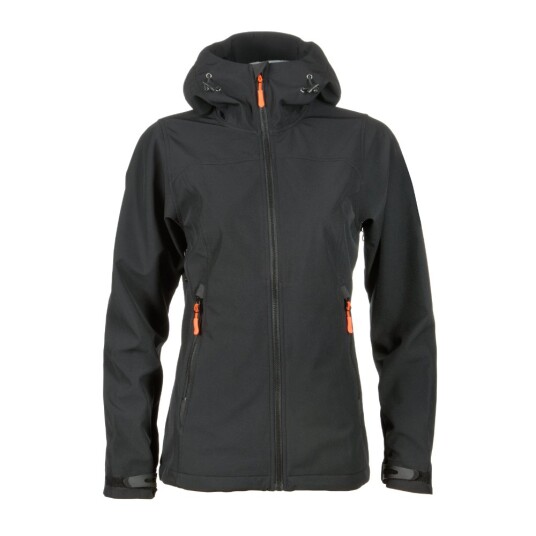 Tracker 7087 Active Softshell-jakke for kvinner, svart, 1 stk, STK-708704 L