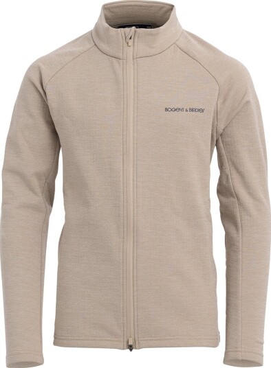 Bogeys & Birdies Jr Tech Waffle Midlayer Beige Golfklær junior Beige 160