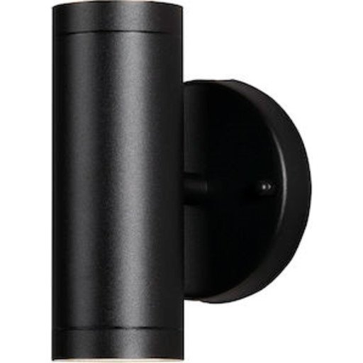 Konstsmide Modena vegglampe opp/ned 2x4W LED sort