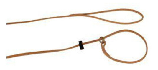 Alac Lær Utstillingskobbel 6mm x 160cm Natur for Retriever