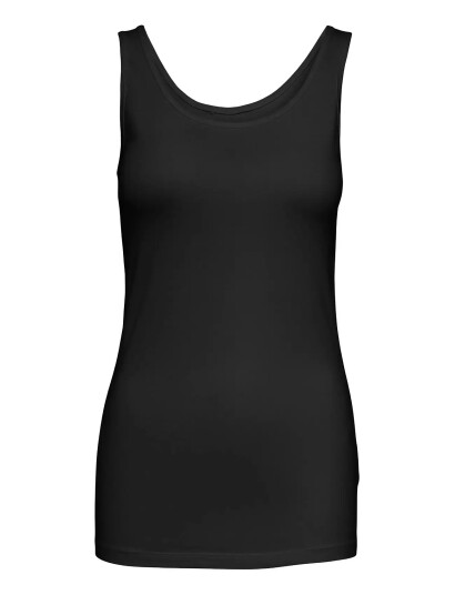 JDY Jdyava S/L Tank Top 180 Jrs Noos - Black - L