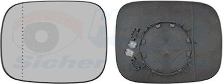Speilglass ytterspeil VAN WEZEL 5938835