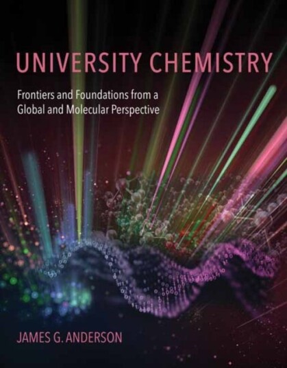 University Chemistry Av James G. Anderson