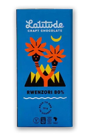 Latitude Craft Chocolate - Rwenzori 80%