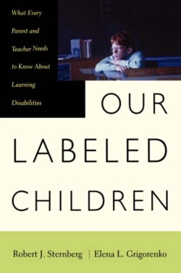 Our Labeled Children Av Elena Grigorenko, Robert Sternberg
