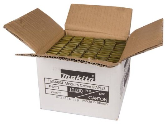 Makita Klammer 11x25 mm til AT1150A - 10000 stk Innfesting