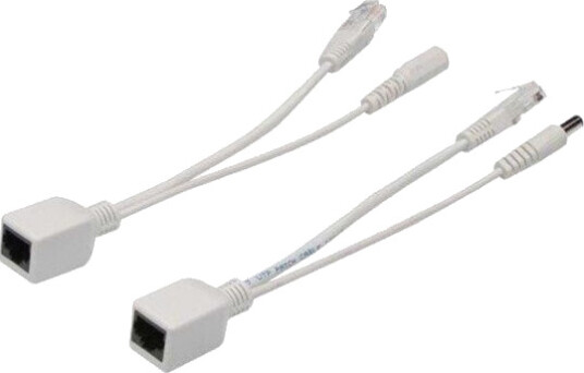 Pro Passive PoE Kabelsett 5,5 mm DC - CAT 5e Hurtig Ethernet