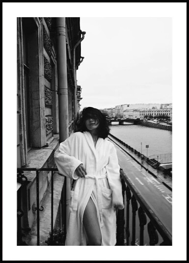 Morning On The Balcony Plakat Plakat / 70x100cm